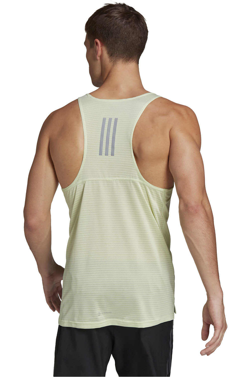 adidas camiseta entrenamiento tirantes hombre OWN THE RUN SGL vista trasera