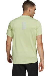 adidas camiseta técnica manga corta hombre D4R TEE MEN vista trasera