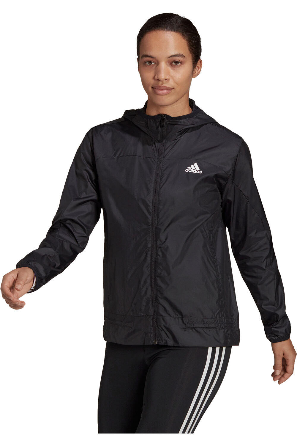 adidas CHAQUETA RUNNING MUJER W BL WB vista frontal