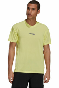 adidas camisetas trail running manga corta hombre AGR AllA Tee vista frontal