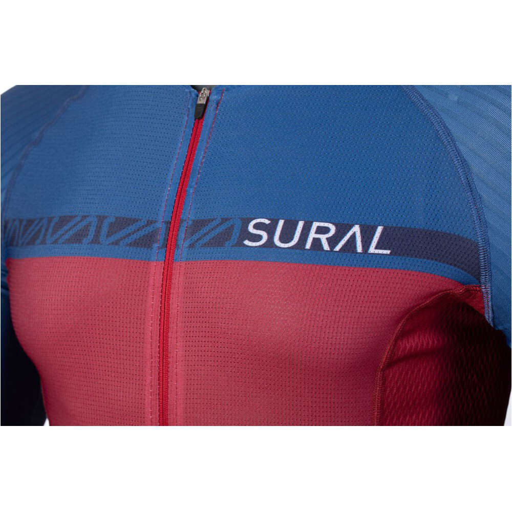 Sural maillot manga corta hombre Jersey Ciclismo Pro Solid vista detalle
