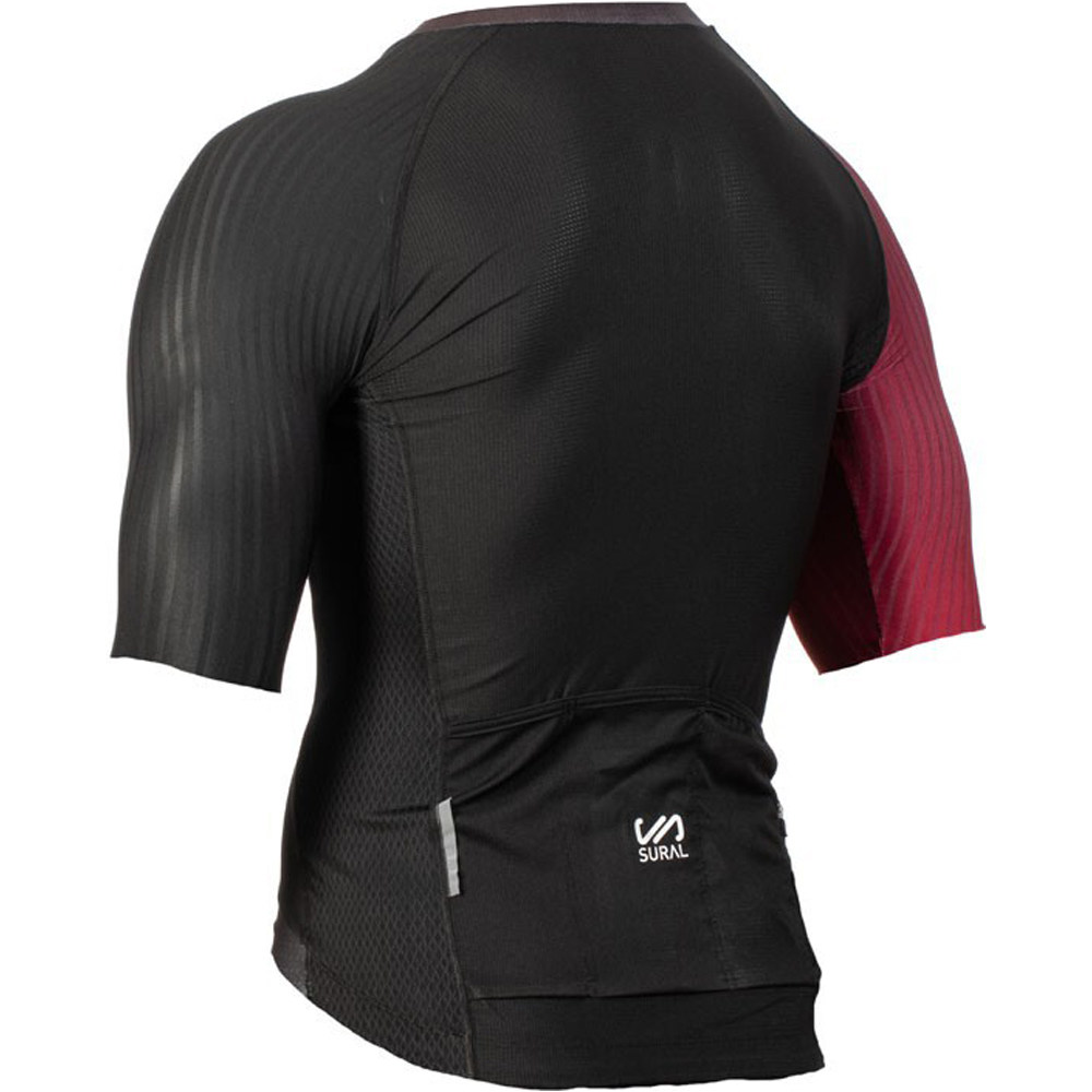 Sural maillot manga corta hombre Jersey Ciclismo Pro Deluxe vista trasera