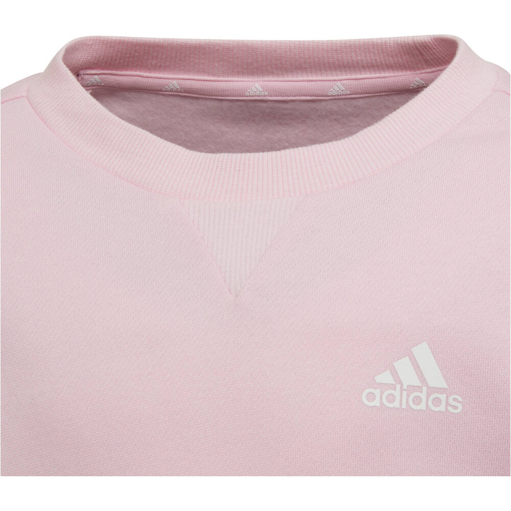 adidas sudadera junior niña LK 3S CREW NECK 03