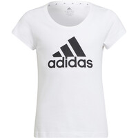 adidas camiseta manga corta niña Essentials vista frontal