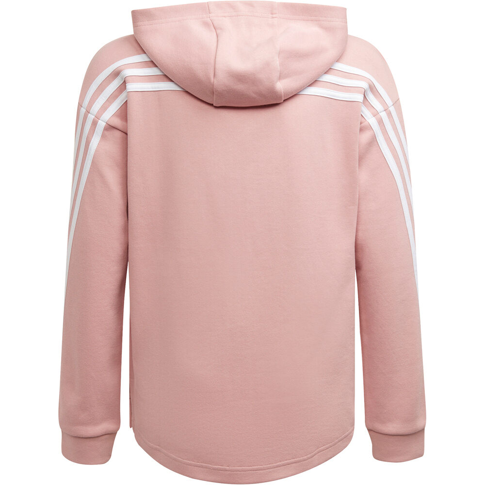 adidas sudadera niña G 3S FZ HD vista trasera