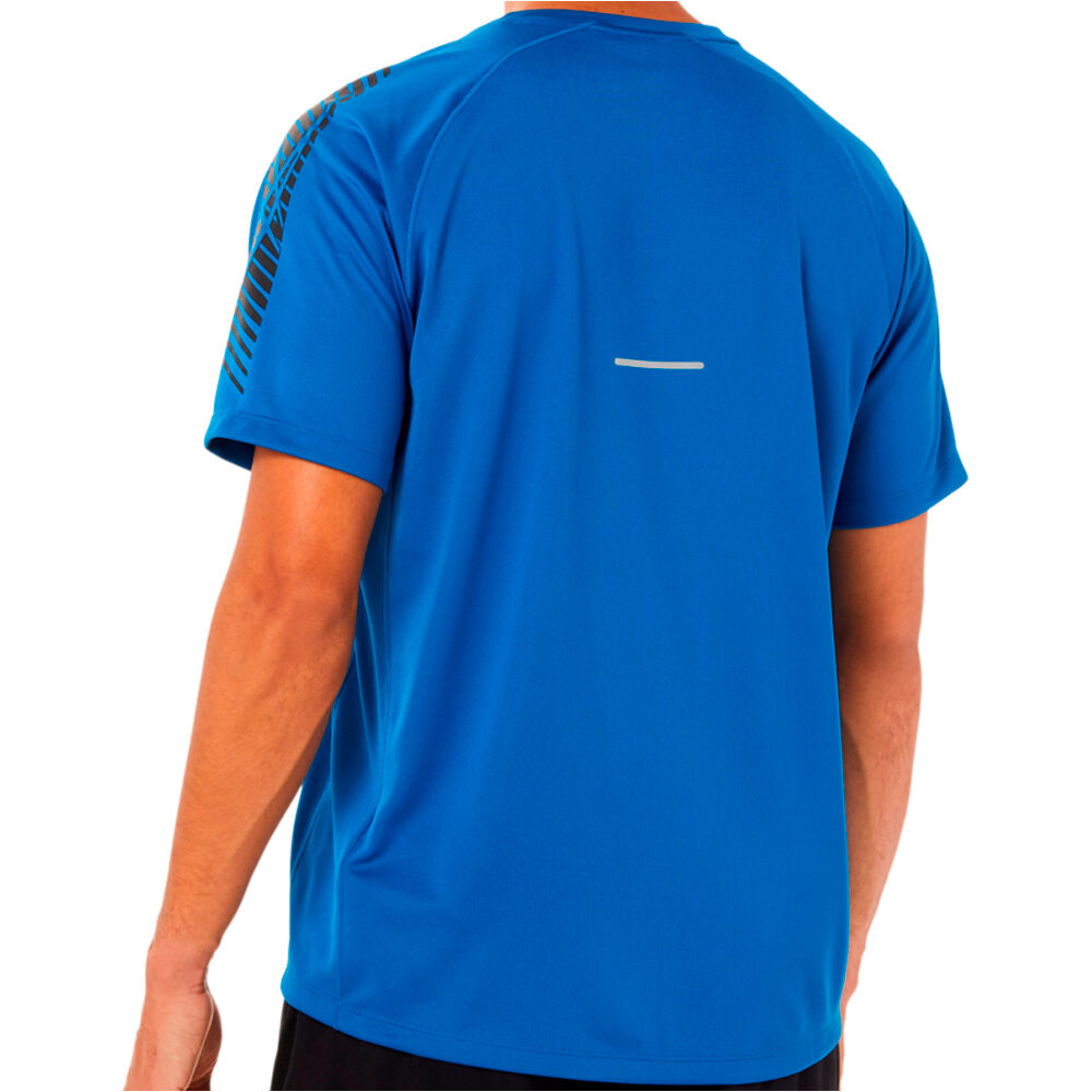 Asics camiseta técnica manga corta hombre ICON SS TOP vista detalle