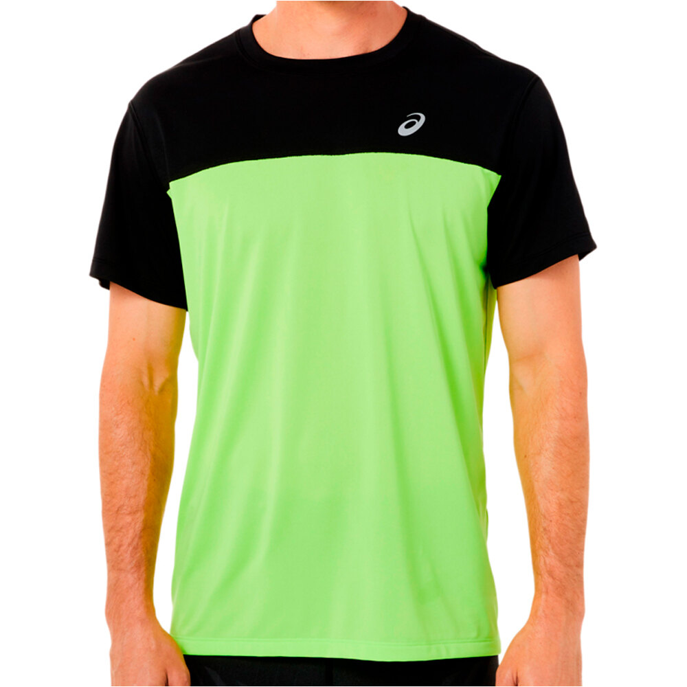 Asics camiseta técnica manga corta hombre RACE ACTIBREEZE SS TOP vista trasera