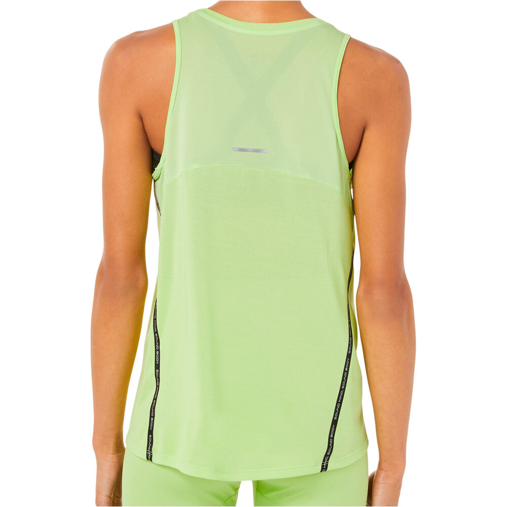 Asics camiseta entrenamiento manga corta mujer RACE TANK 03