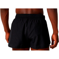 Asics pantaloneta técnica hombre CORE SPLIT SHORT vista trasera