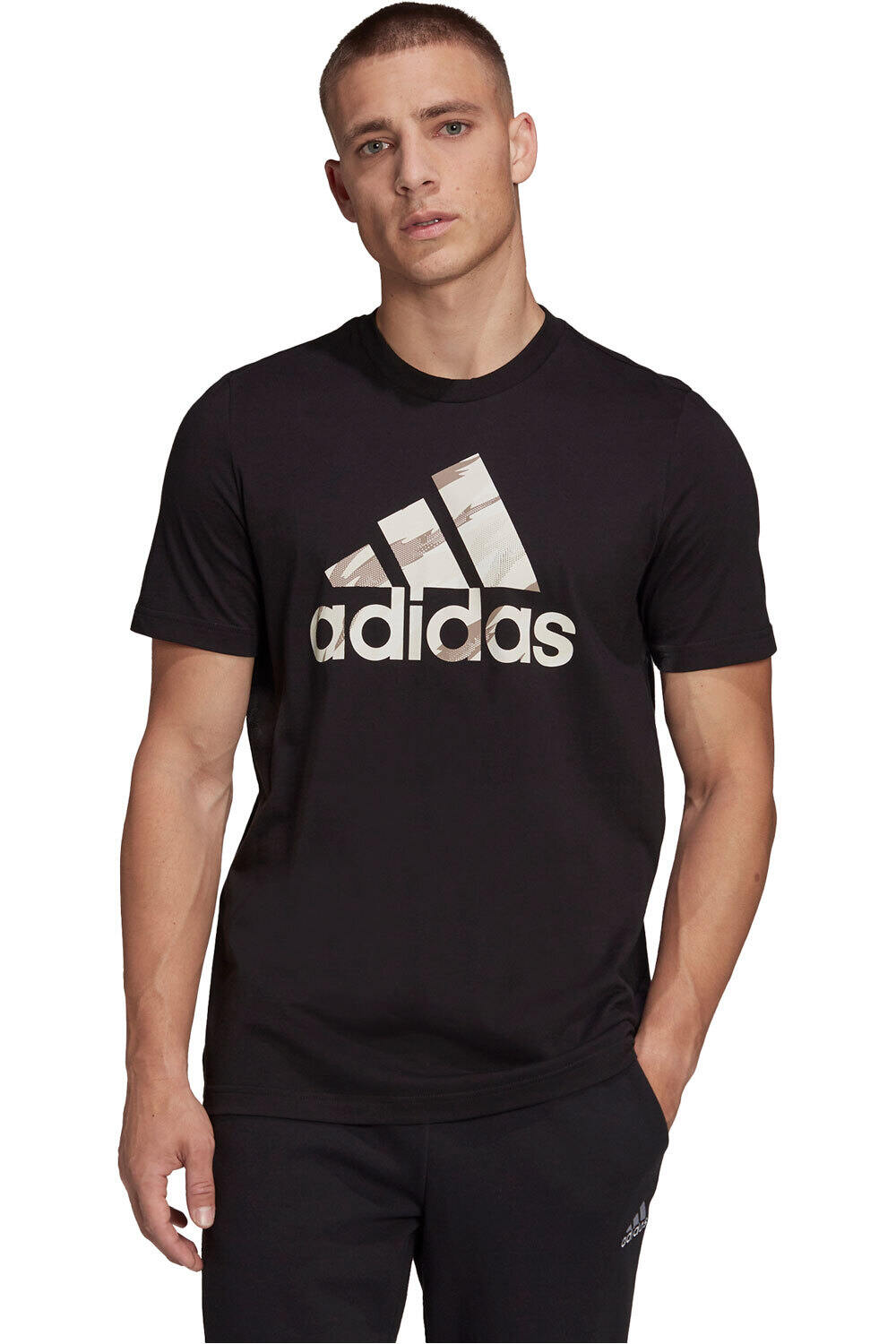 adidas camiseta manga corta hombre M CAMO T vista frontal