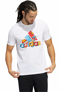 adidas camiseta manga corta hombre M FLUID BOS G T vista frontal