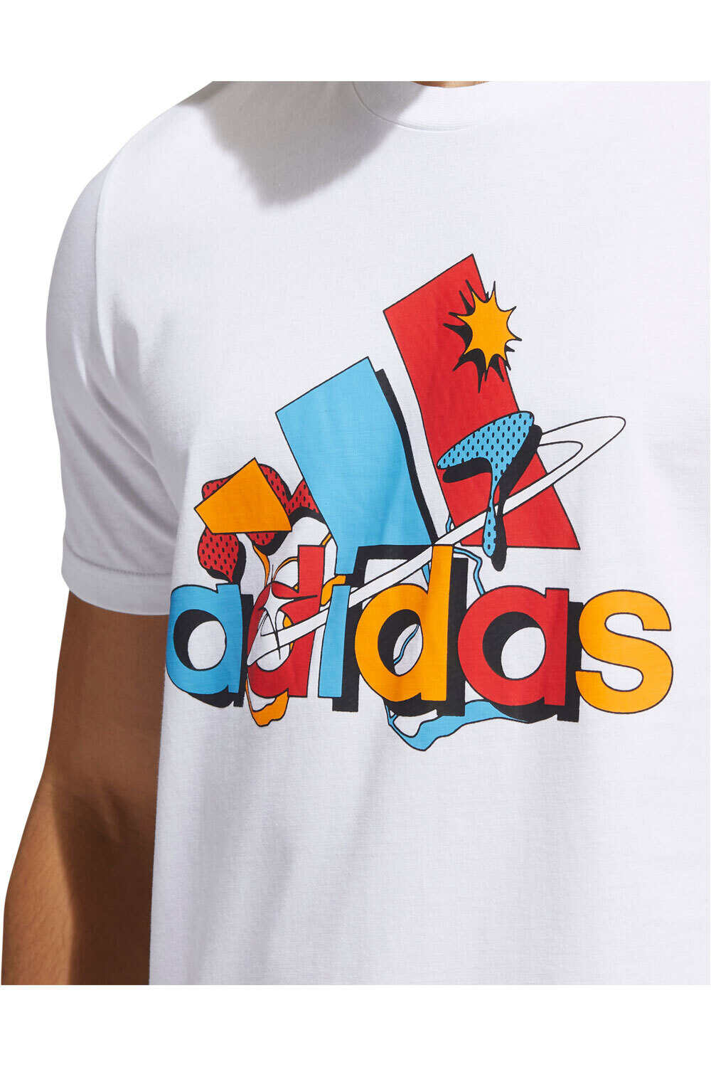 adidas camiseta manga corta hombre M FLUID BOS G T vista detalle