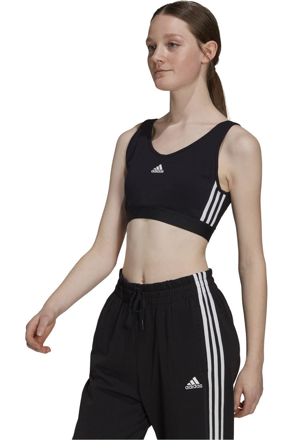 adidas camiseta tirantes mujer W 3S CRO vista frontal