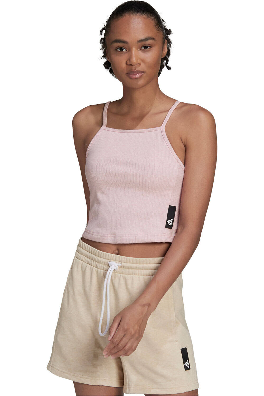 Adidas studio lounge rib camiseta tirantes mujer