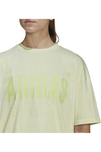 adidas camiseta manga corta mujer W BLUV Q2 OV T vista detalle