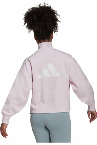 adidas sudadera mujer W FI 3B QZ vista trasera