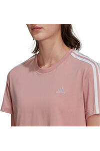 adidas camiseta manga corta mujer W 3S CRO T vista detalle