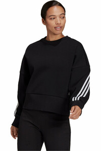 adidas sudadera mujer Sportswear Future Icons 3 bandas vista frontal