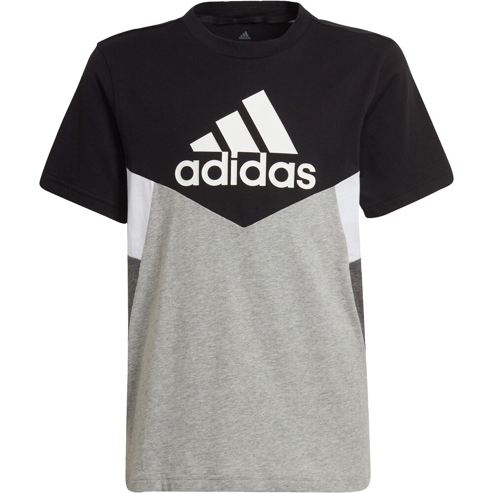 adidas camiseta manga corta niño Colorblock vista frontal