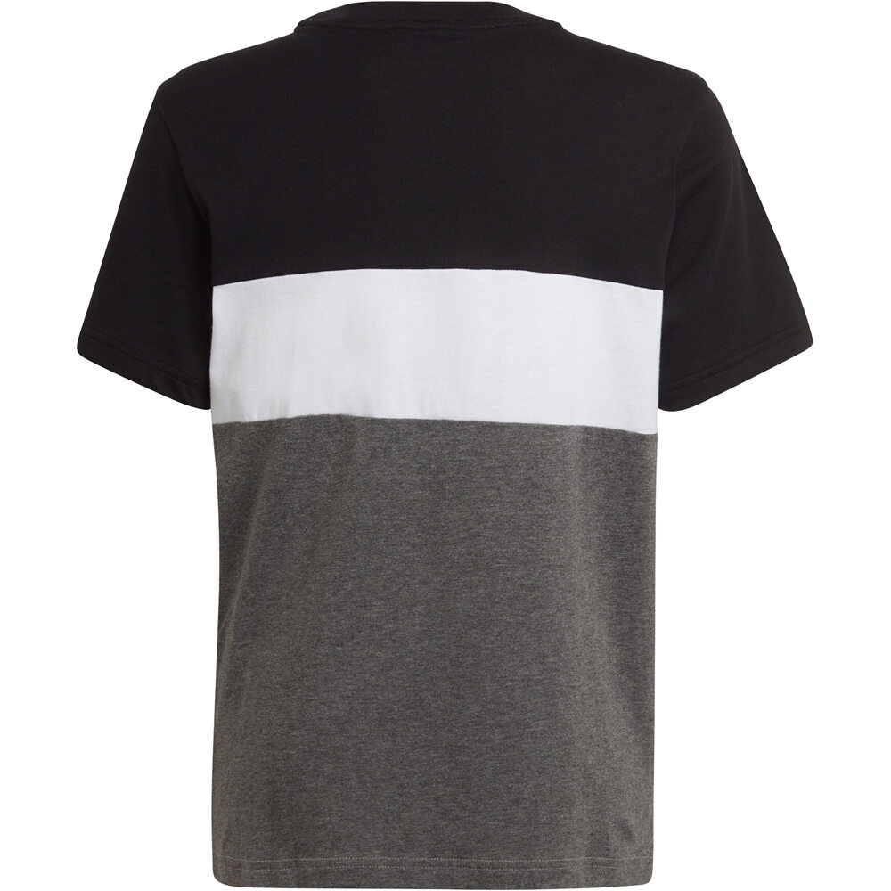 adidas camiseta manga corta niño Colorblock vista trasera