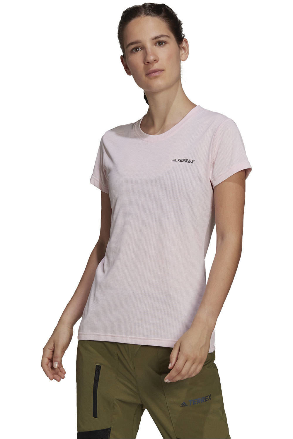Adidas terrex tivid camiseta montaña manga corta mujer