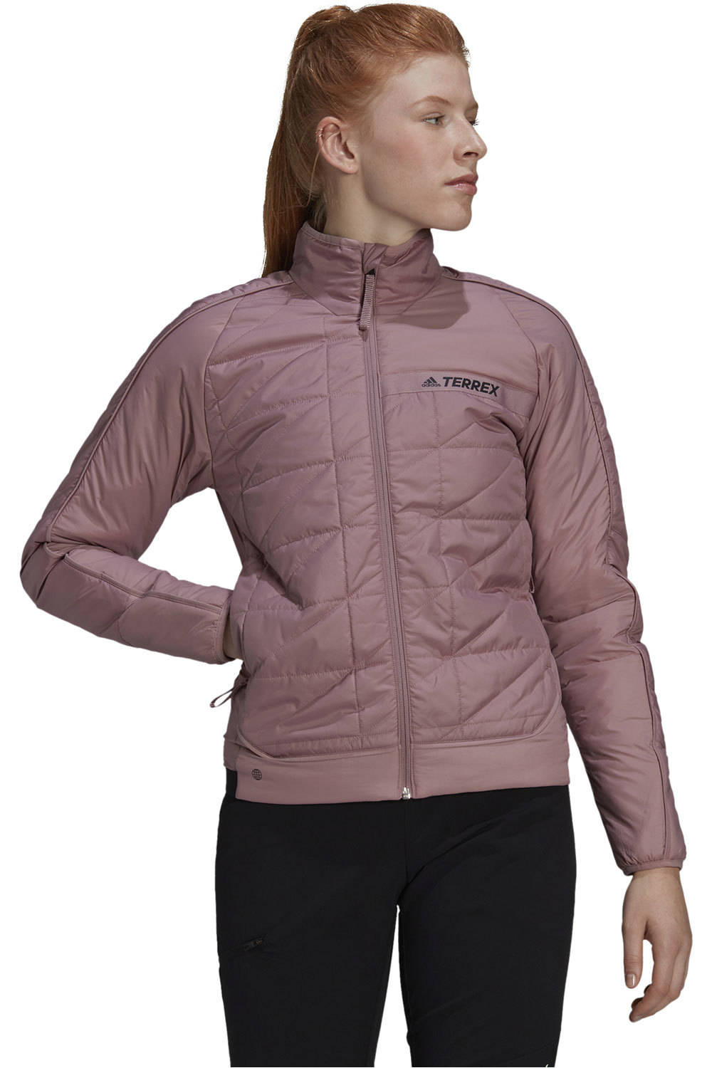 Terrex multi synthetic insulated chaqueta outdoor mujer Rosa (L)