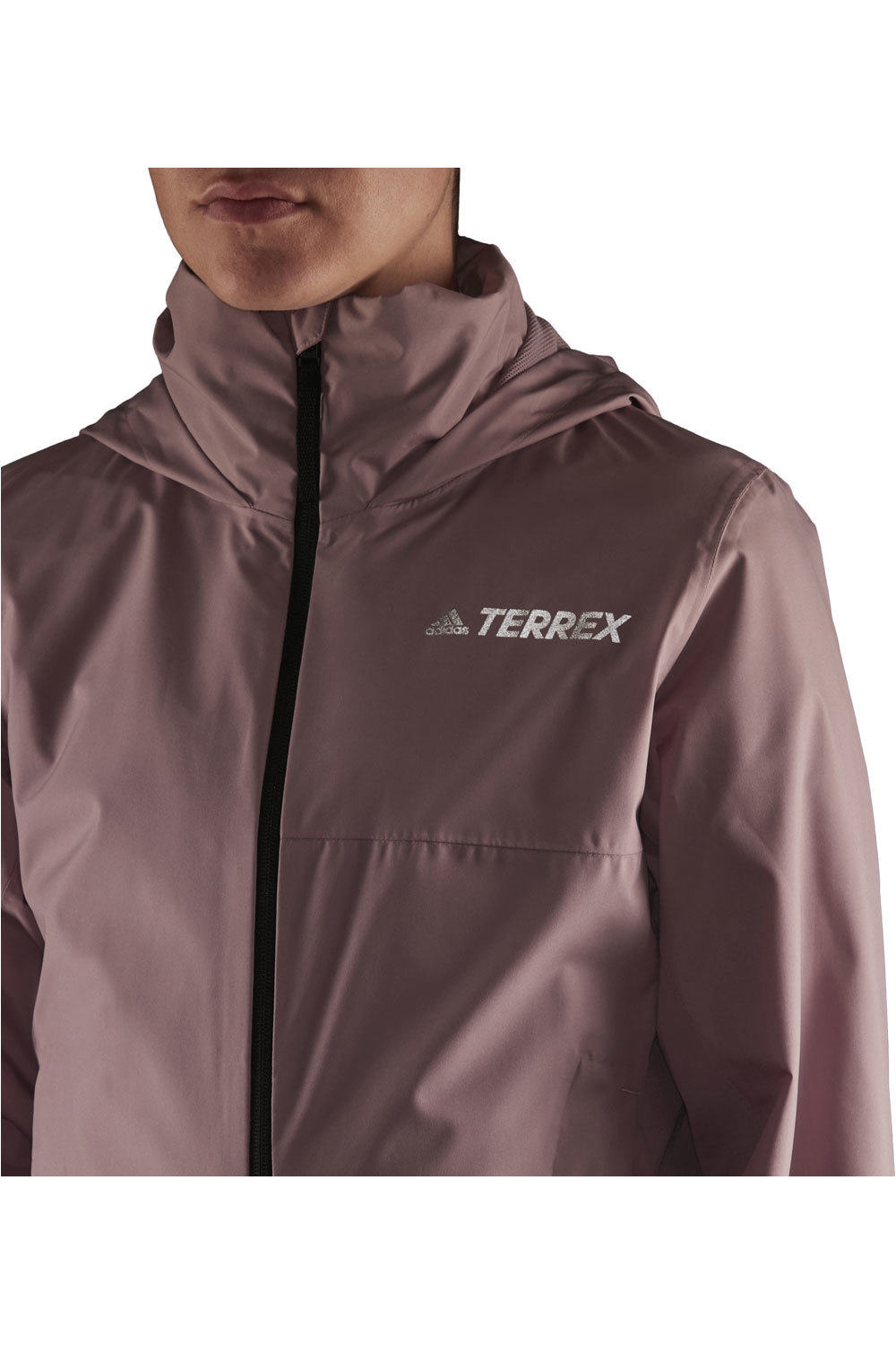 adidas chaqueta impermeable mujer Terrex Multi RAIN.RDY Primegreen Two-Layer (impermeable) vista detalle
