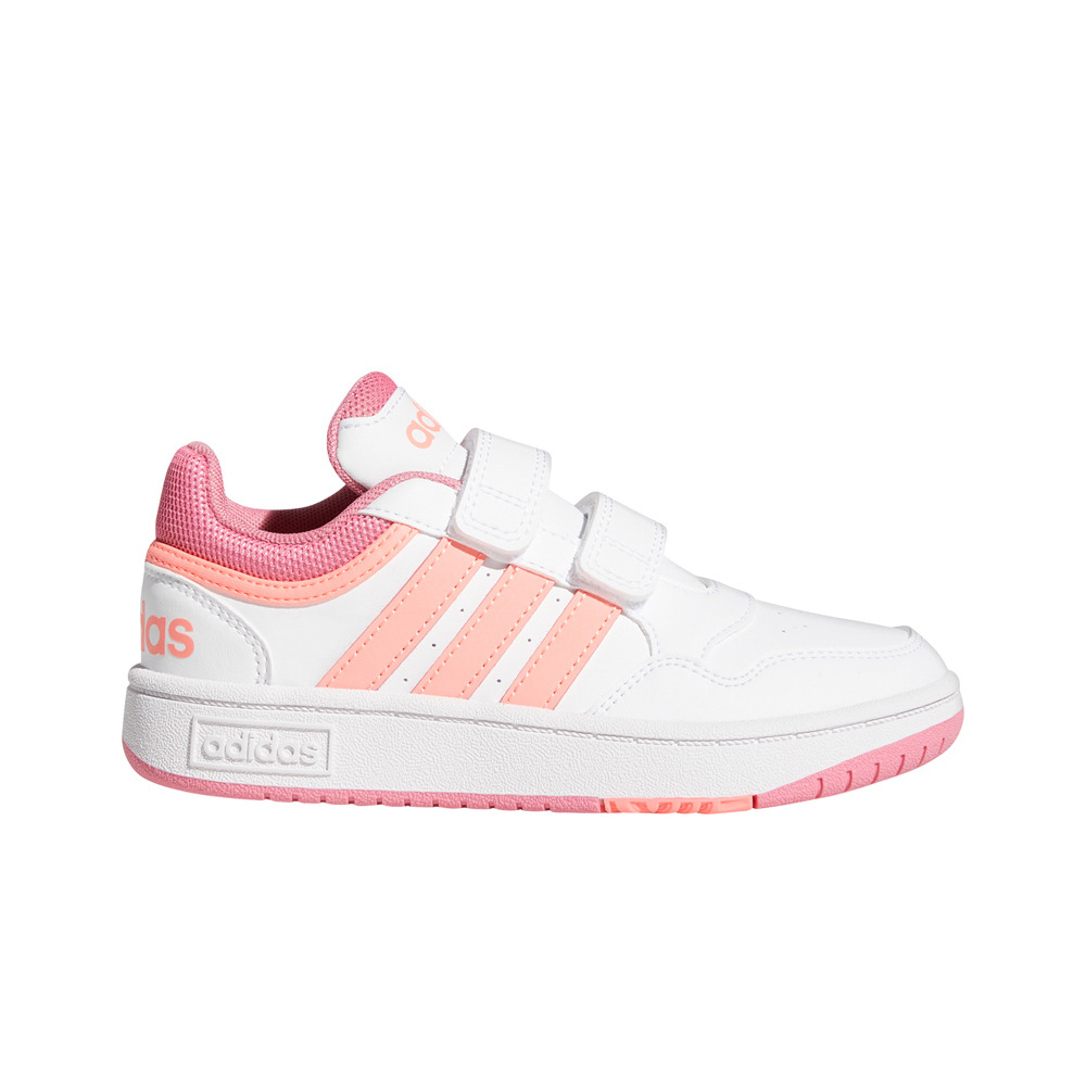 adidas zapatilla multideporte niño Hoops 3.0 Mid lateral exterior