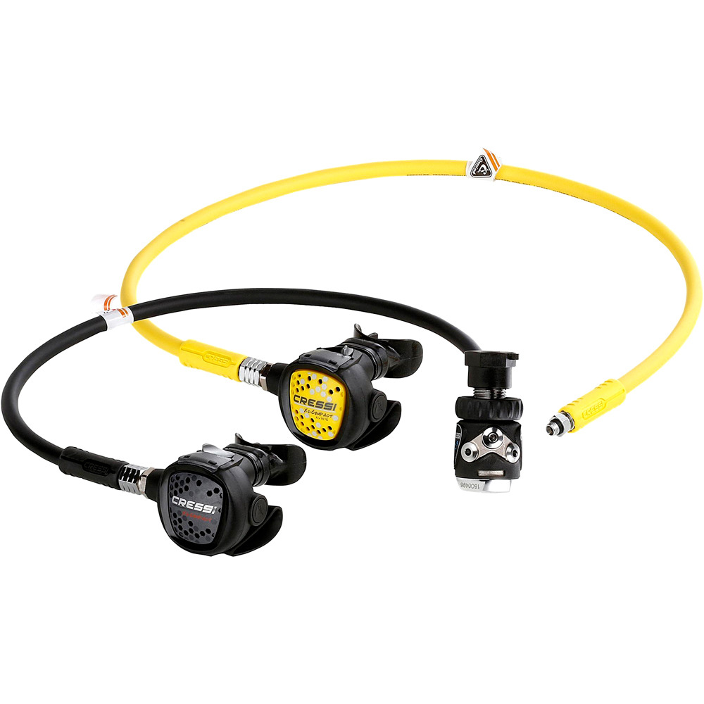 Cressi Sub pack xs compact ac2 din y octopus xs com