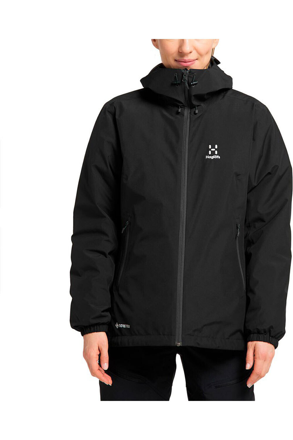 Haglofs eldstad 3-in-1 mimic gtxe chaqueta impermeable insulada mujer