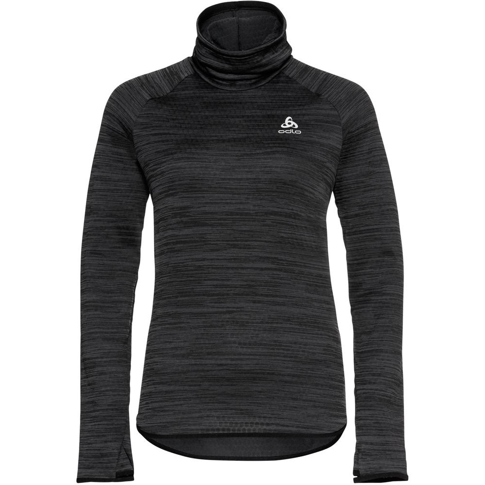 Run easy warm camiseta técnica manga larga mujer Negro (XS)