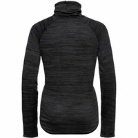 Odlo camiseta técnica manga larga mujer Midlayer RUN EASY WARM vista trasera