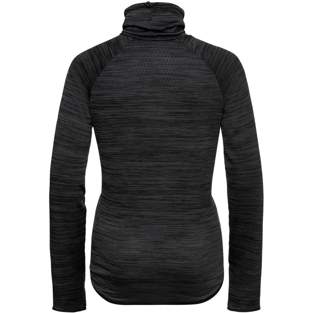 Odlo camiseta técnica manga larga mujer Midlayer RUN EASY WARM vista trasera