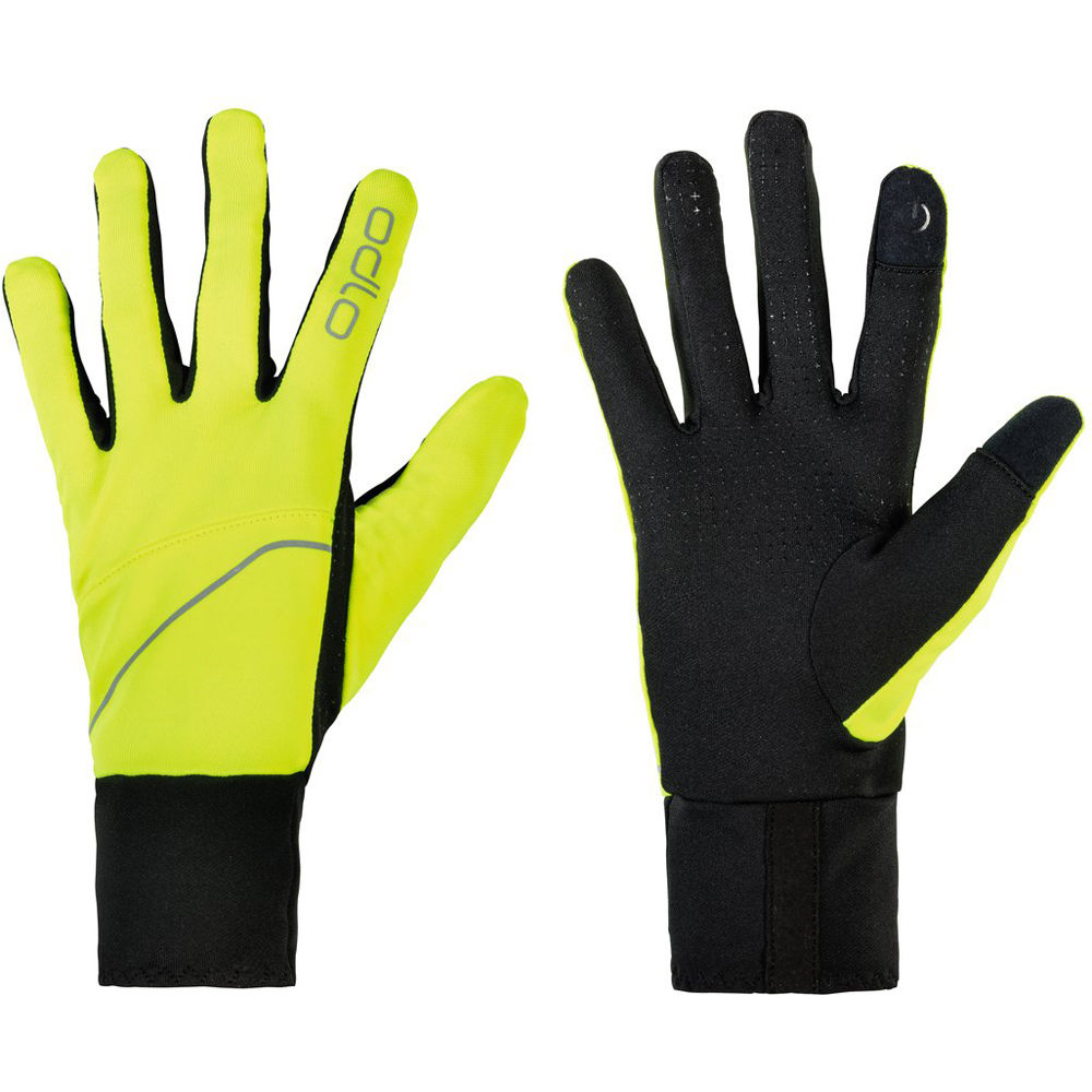 Odlo guantes running Gloves INTENSITY SAFETY LIGHT vista frontal