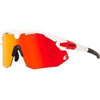 Eassun gafas ciclismo GIANT. Matt white-red/full red revo cat2 vista frontal