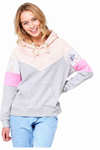 Rip Curl sudadera mujer ZENIKA COLORBLOCK HOODIE vista frontal