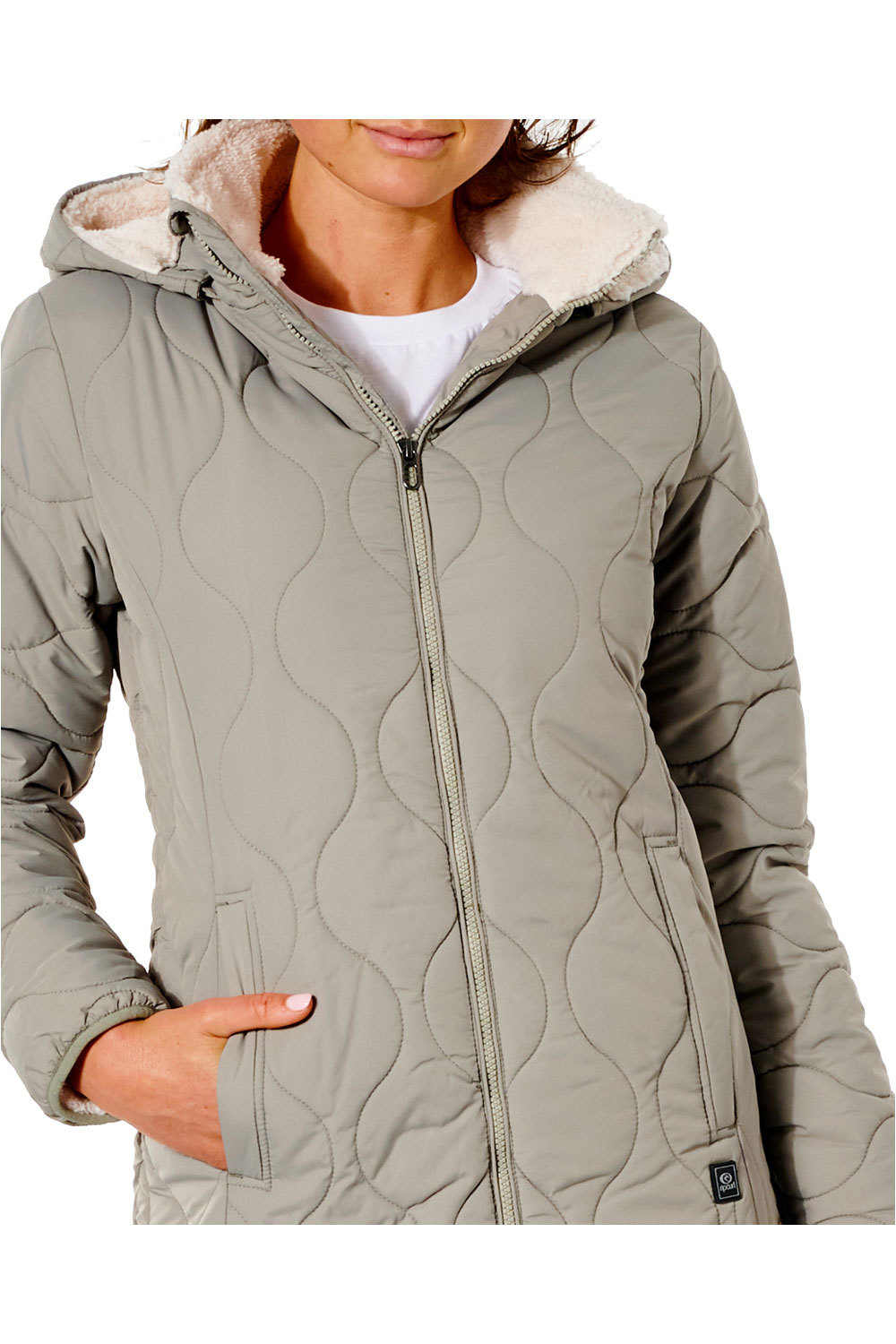 Rip Curl chaquetas mujer ANTI SERIES ANOETA LL JKT vista frontal