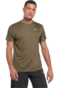 Reebok camiseta fitness hombre WOR SS TECH TEE vista frontal