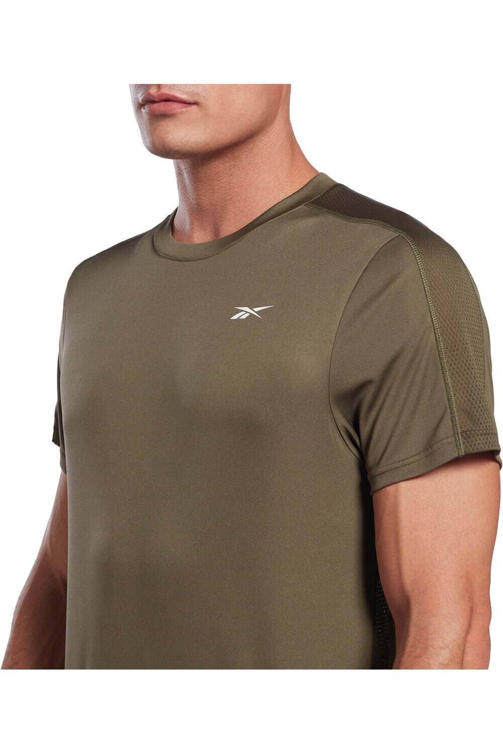 Reebok camiseta fitness hombre WOR SS TECH TEE vista detalle