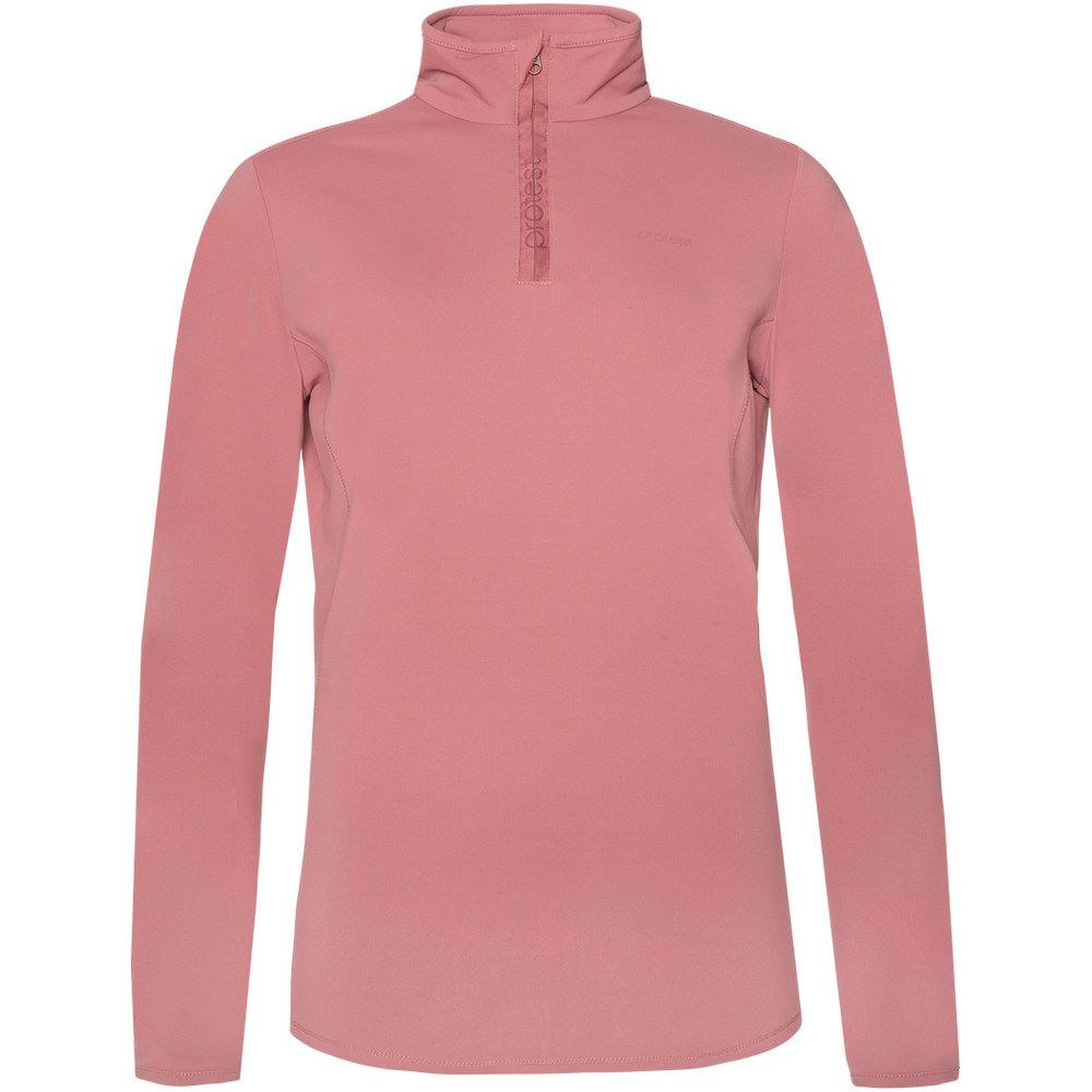 Protest polar mujer FABRIZ 1/4 zip top vista frontal