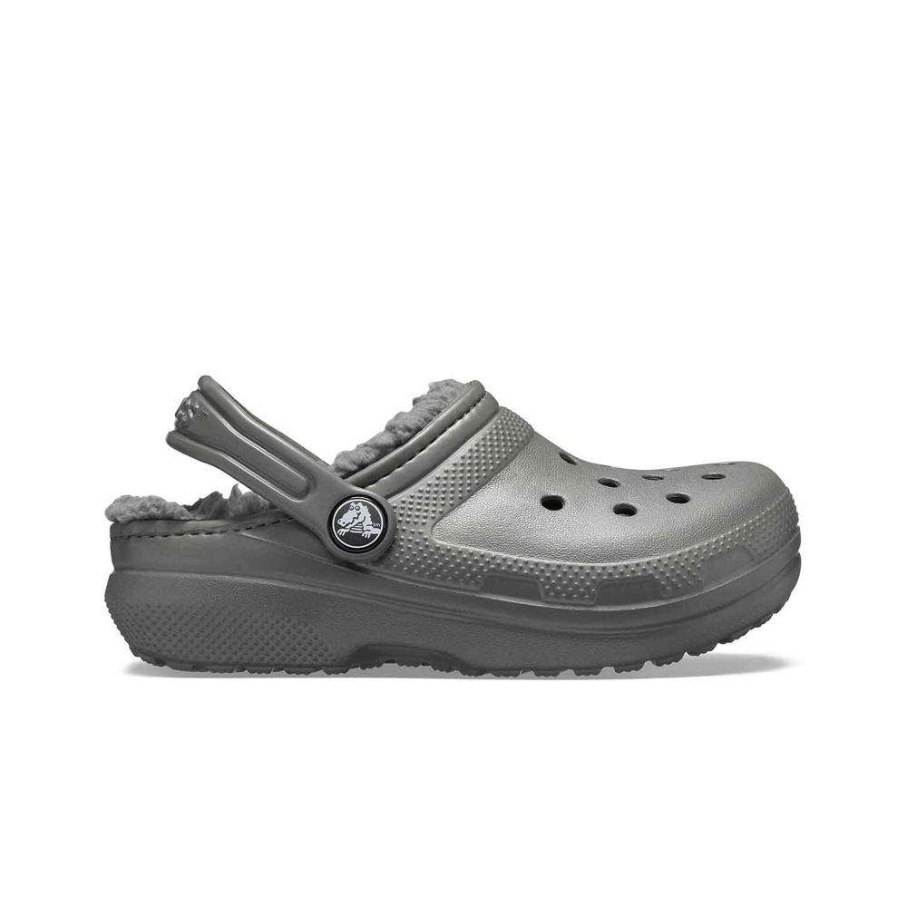 Crocs zueco niño Classic Lined Clog K lateral exterior