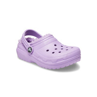 Crocs zueco niño Classic Lined Clog K lateral interior