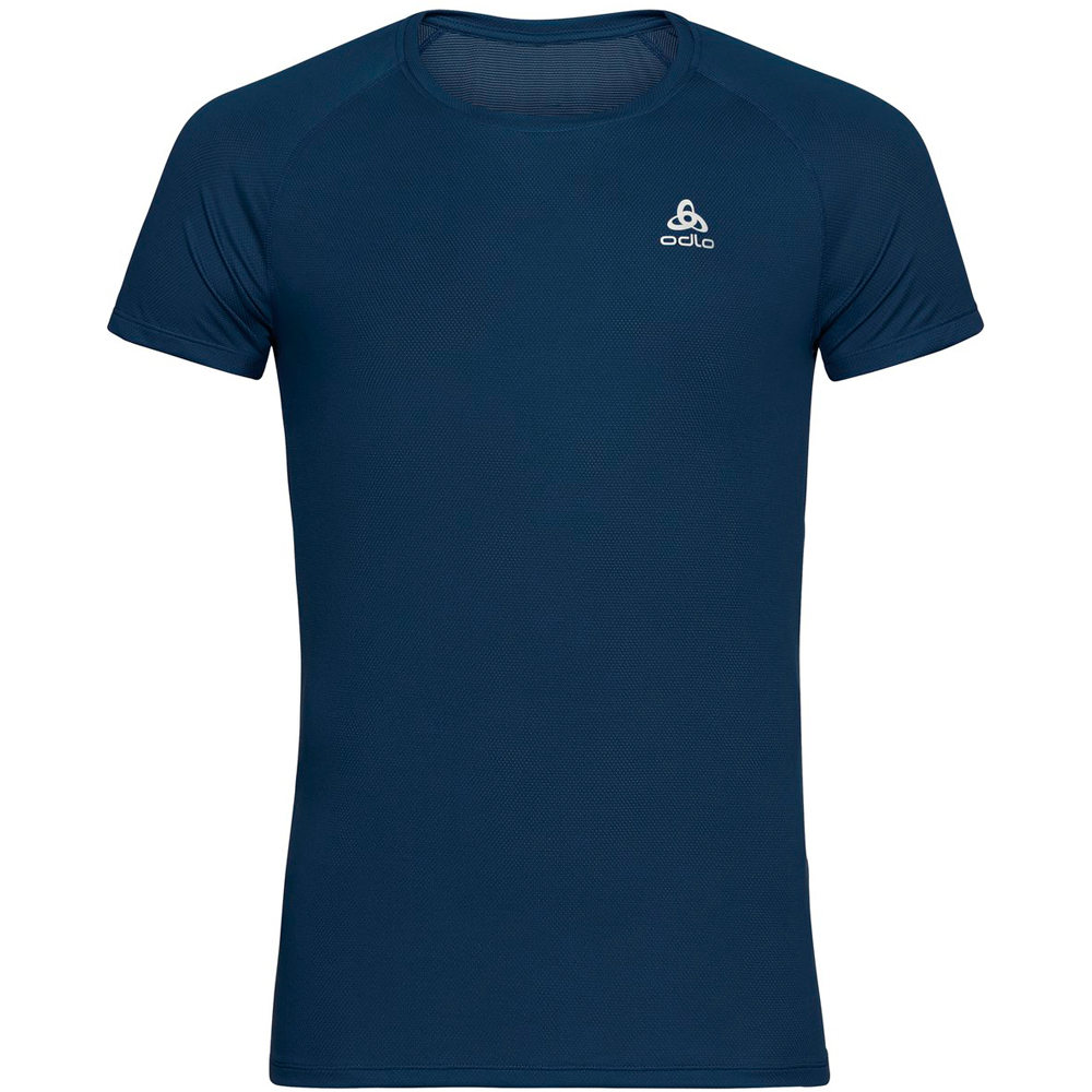 Odlo camiseta térmica manga corta hombre BL TOP Crew neck s/s ACTIVE F-DRY LIGHT vista frontal