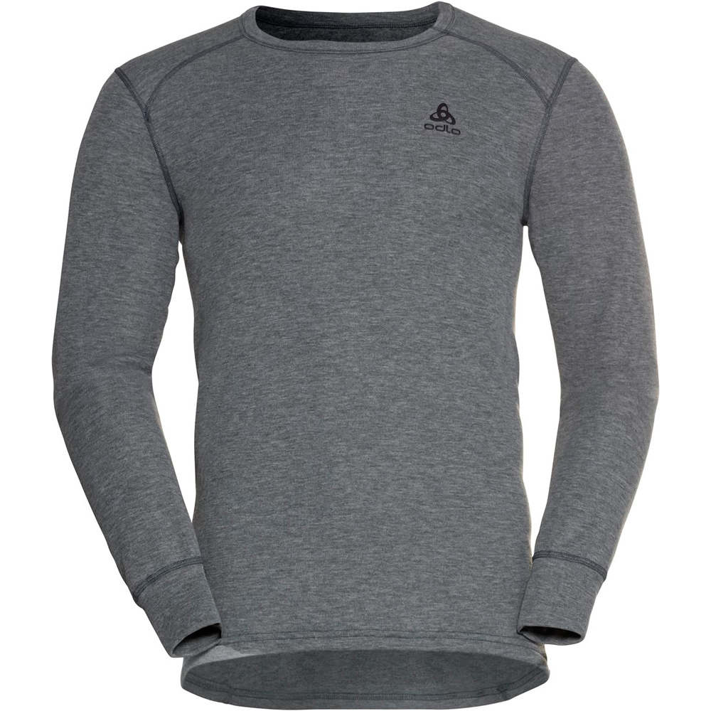 Active warm camiseta térmica manga larga hombre Gris (L)