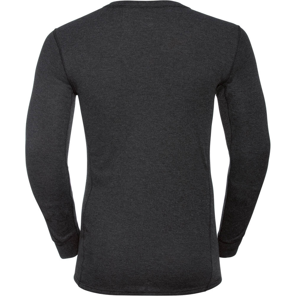 Odlo camiseta térmica manga larga hombre BL TOP Crew neck l/s ACTIVE WARM ECO vista trasera