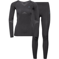 Odlo camiseta térmica manga larga mujer Set long FUNDAMENTALS PERFORMANCE WARM vista frontal