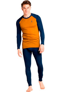 Odlo camiseta térmica manga larga hombre Set ACTIVE WARM ECO Special Set vista frontal