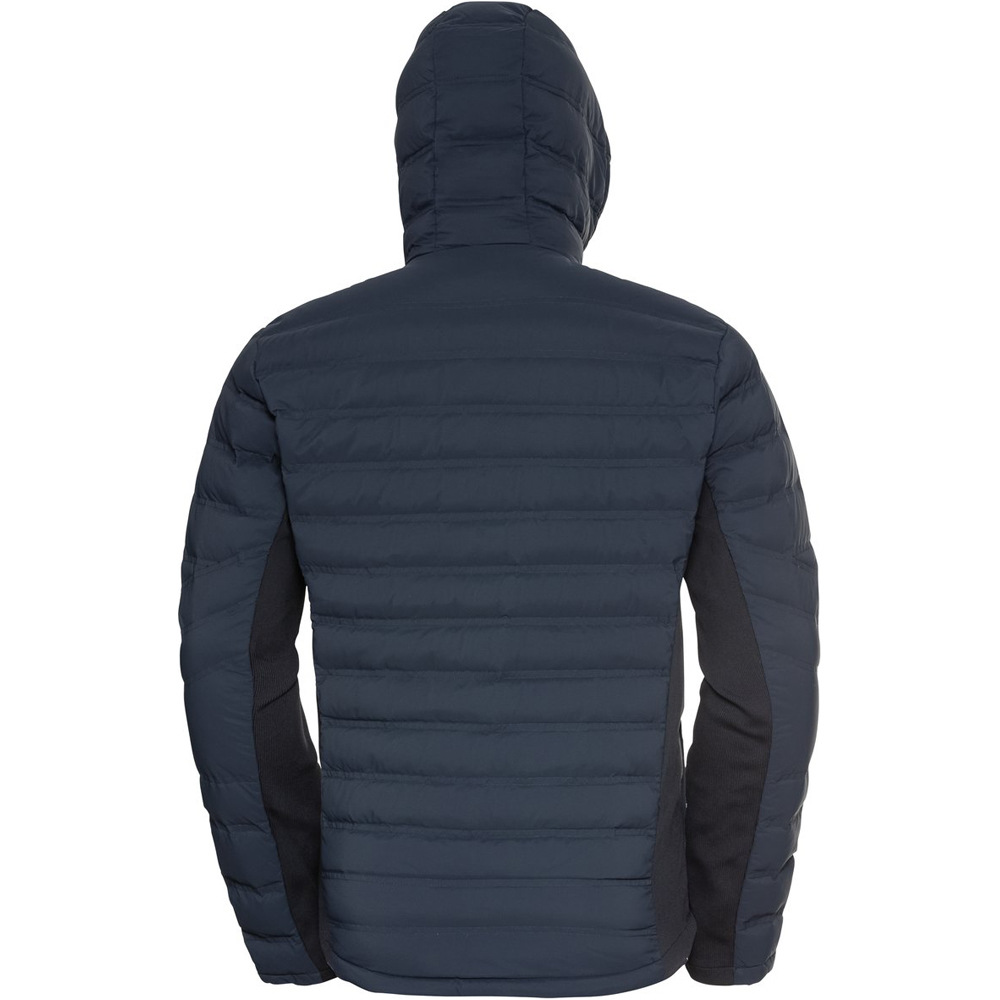 Odlo chaqueta outdoor hombre Jacket insulated SEVERIN COCOON vista trasera