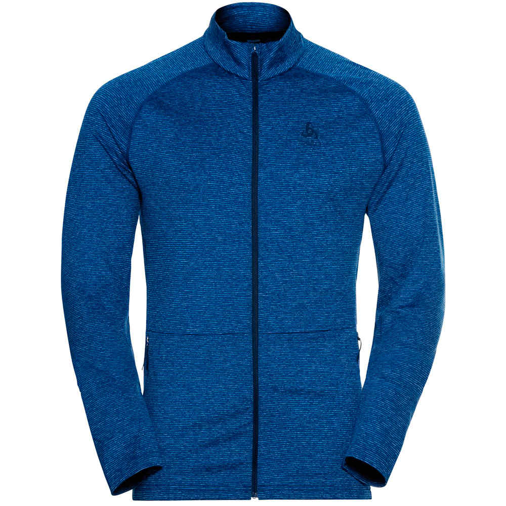 Odlo forro polar hombre Midlayer full zip SESVENNA vista detalle