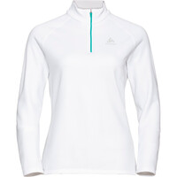 Odlo forro polar mujer Midlayer 1/2 zip BESSO vista frontal